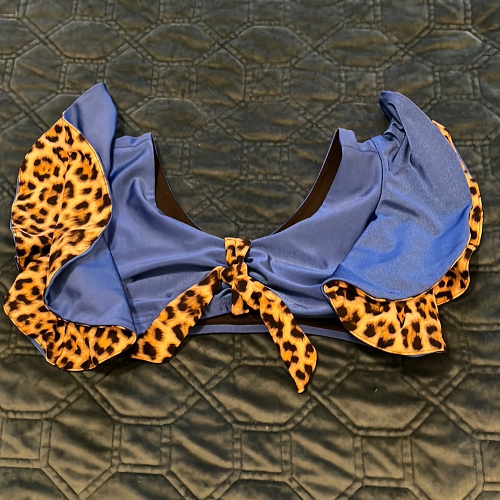 Sparkle Stagewear “Pepper” top Blue Size CL